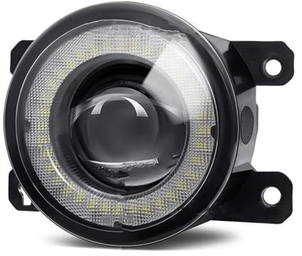 Feux Phare LED 2 X LED Ensemble De Feux Antibrouillard Pour Trafic 3 III X82 2015-2020 Pare-chocs Avant De Voiture Angel Eye Feux De Jour DRL 30W 12V Phare de Travail ( Couleur : White and White )