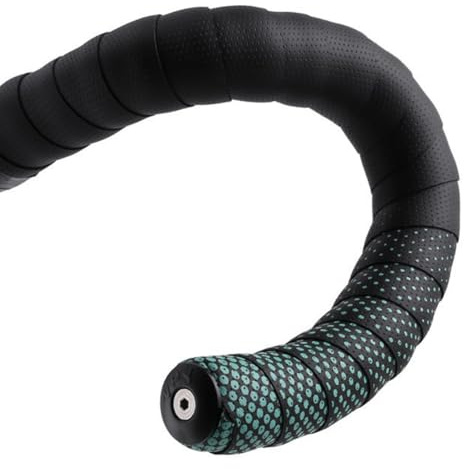 URPIZY Racercykel styrband med halkskydd och mycket elastiska, stötdämpande styrändar