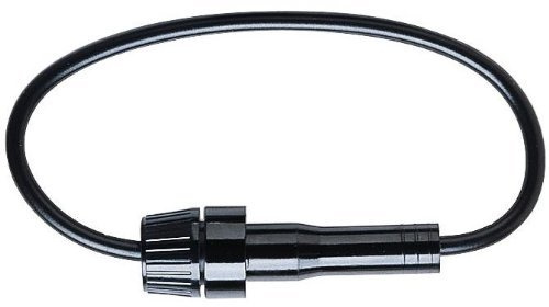 Bussmann HMK Black 30 A Glass Tube Fuse holder with Black #12 Wire Loop Leads, 1 Pack