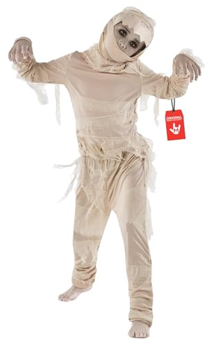 Morph Mummy Costume For Kids - Boys Mummy Halloween Outfit - Fun Dress-Up Costume for Halloween Parties, Medium