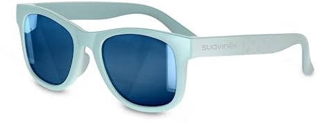 Suavinex, Sonnenbrille für Babys 12-24 Monate, Polarisiert, mit UV 400 Filter, 100 Prozent UVA- und UVB-Schutz, mit Schutzhülle, sehr Flexibel und Leicht