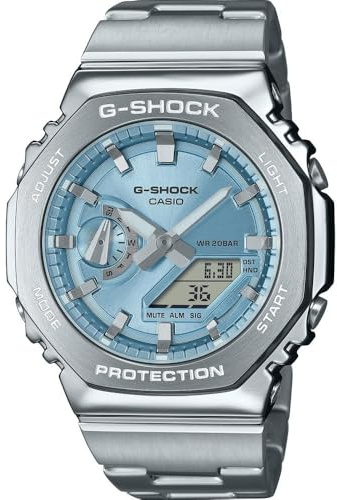 Orologio Casio GM-2110D-2AER quarzo digitale Acciaio Unisex