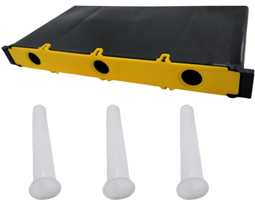 alloneslife Praktischer Bienenhaus-Wasserfutterspender mit einfacher Montage, innovativer Bienenfutterspender geeignet für Imkerei-Enthusiasten Geschenk