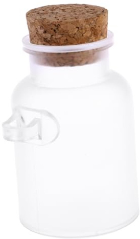 VALICLUD Bouteille En Plastique Pour Sel De Bain 100g Avec Cuillère Récipients Hermétiques Pot De Sel D'epsom Bouteille Avec Bouchon Pour Diy Et Épices Pratique Et Portable