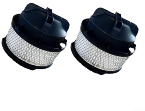 Cartucho de filtro HEPA para Vacmaster EAV508S 1101 5 galones 8A aspiradora de cenizas compatible con tanque de acero inoxidable de 1.8L limpieza de chimenea y estufa (paquete de 2)