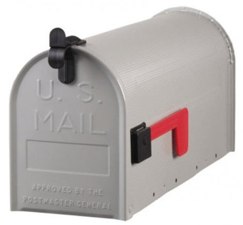 Original US Mailbox - Made in USA - STANDARD - Stahl - grau - Gr. T1