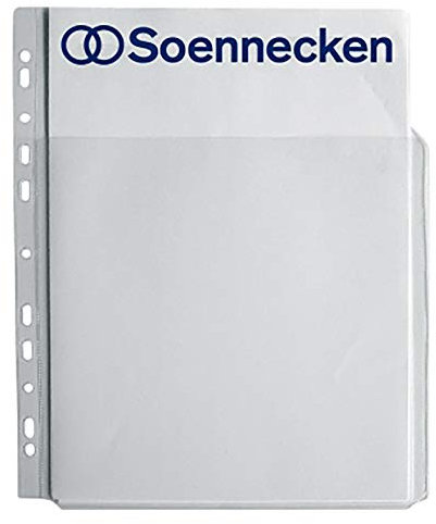 Soennecken Combi-Prospekthülle 1601 DIN A4 PP transparent 5 St./Pack.