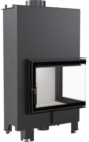 Kratki Kamineinsatz wasserführend MBZ 13 kW Ofen Kamin Kaminofen Heizeinsatz Aqua Variante MBZ13PW Rechts