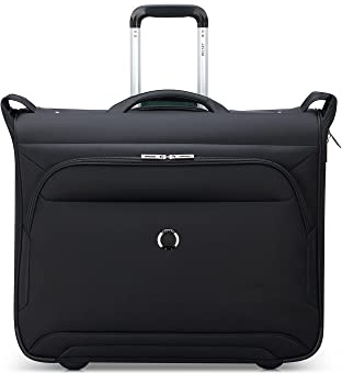 DELSEY Paris Sky Max 2.0 Two Wheel Garment Bag, Black, Black, Sky Max 2.0 Two Wheel Garment Bag