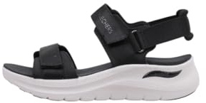 Skechers - ARCH FIT 2.0, Sandalia Mujeres, Black,