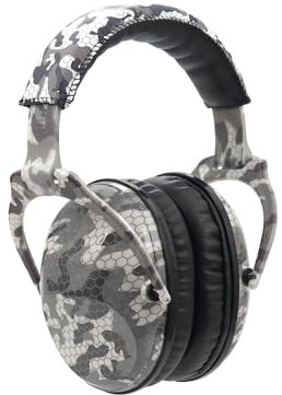 PROTEAR SNR 28 dB Kids Ear Protection Ear Muffs,Ideal Hearing Protectors for Noise Sensitivity Children under Fireworks,Travel, Sports Events and Noisy Surroundings(Camouflage Grey)