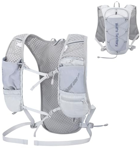 Azarxis Mochila de Hidratación Ligera para Correr, Chaleco Hidratación Trail Running, Mochila de Correr para Hombre y Mujer para Maratón