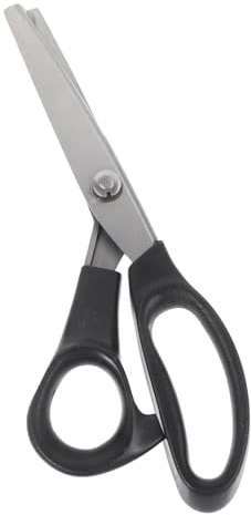 JOINPAYA Ciseaux à Tissu à Bords Décoratifs Crantés 3 MM Ciseaux de Loisirs Créatifs pour Couture Coupe Précise du Tissu Outil Léger et Portable pour Bricolage et Couture