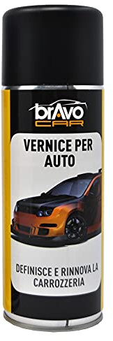 Nespoli Bravocar Vernice Per Auto Nero Opaco 400ml