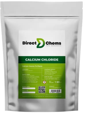 Calcium Chloride Flakes - 1KG | Dust and Moisture Control | Fertiliser, Promote Plant Growth