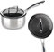 ROSMARINO HexaPRO 2.0-16 cm Edelstahl Gourmet Topf – Ausgestattet mit fortschrittlicher Technologie für exzellente Kochergebnisse