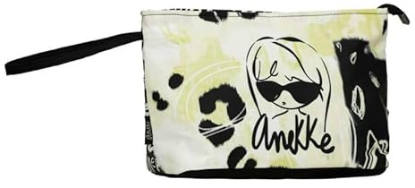 Anekke | Trousse de Toilette Towanda | Grande Trousse de Voyage Femme Originale synthétique | 30 x 19 x 11 cm | Coloris Noir