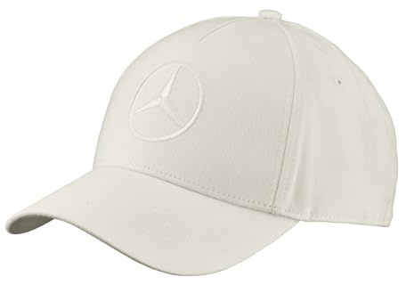 Mercedes-Benz Cap Damen Creme Basecap Basballcap Baumwolle (Bio)