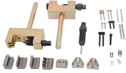 HELEVIA Kit de Cadena de Distribución del Motor, Herramienta de Sincronización del árbol de Levas, Herramienta de Remachado, para M271, M272, M273, con SAAB