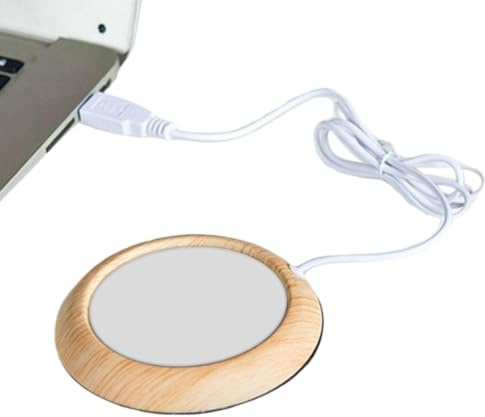 Muggvärmare USB-driven Bärbar Värmplatta | Elektrisk Mugg Värmare För Skrivbord För Te, Drycker, , Kontor, Resa, Student, Lägenhet, Födelsedagar Och Jul