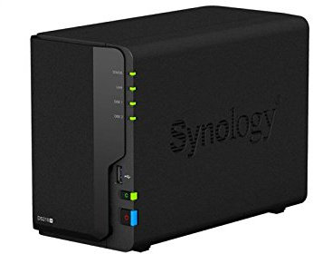 Synology DS218+-2G 2-Bay 16TB Bundle mit 2X 8TB ST8000VN0022 IronWolf