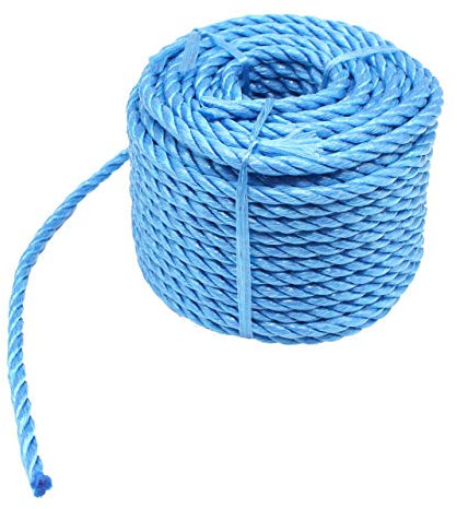 Blue Rope | Polypropylene | 30 Meter Length x 8mm Diameter