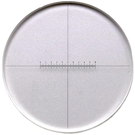 Kit accessori per microscopio Microscopio da 0,1 mm con coccole con altezza concentrica Cross Linea Vetrini per microscopio (Color : 25mm)