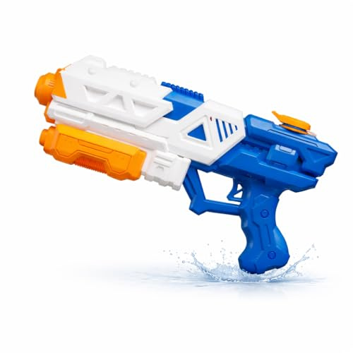 XXL vattenpistol 38 cm – lång räckvidd och tank för barn