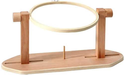 Support pour tambour à broder En bois rotation 360° fournitures pour