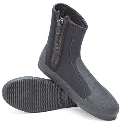 XS Scuba 5 mm Deluxe Zipper Boots - Size 9