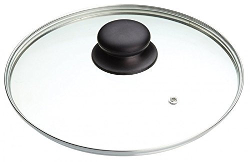 3 in 1 Vented Frying Pan Saucepan Glass Lid Cover for 28/30/32 cm