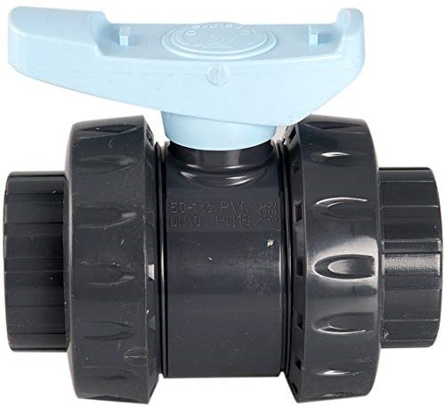 PISCINE CENTER O'CLAIR- Vanne Fip Pn 16 Pvc Ø 50 mm