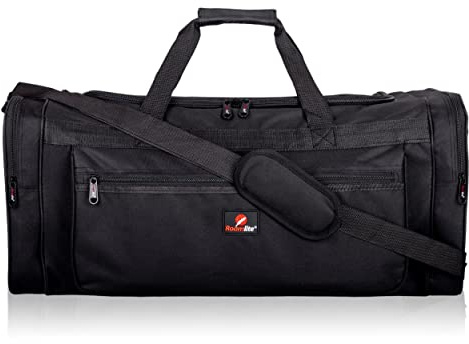 Roamlite Duffle Bag - Small L40xH25xW20cm, Medium L55xH31xW31cm, Large Size L66xH30xW30cm - Spacious, Strong and Practical Holdalls for Training & Sports, Travel, and Overnight Use