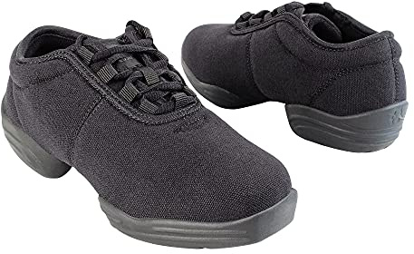 Very Fine Onyx Unisex for Men and Women Black Dance Sneakers for Teaching, Practice, Jazz, Ballroom, Latin, Dance Exercise Womens M US 11