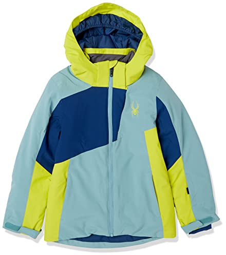 Spyder Boy's Ambush Jacket, Tundra Citron, 14