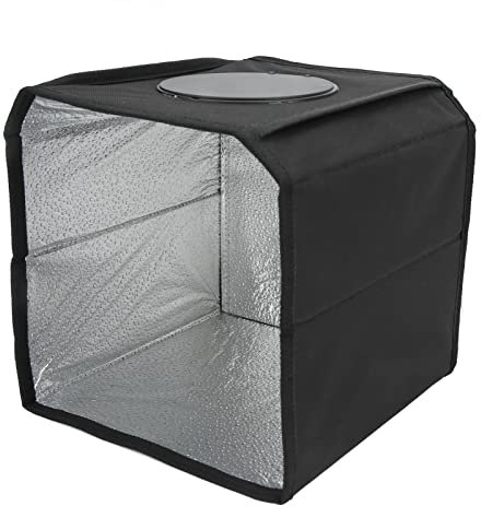 Tragbarer Fotostudio-Leuchtkasten, Tragbares Faltbares Fotostudio-Box-Schießzelt-Kit, Kamera-Leuchtkasten für die Fotografie (25CM)