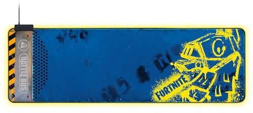 Razer Goliathus Extended Chroma - Fortnite Edition Tapis de Souris Gaming Extra Large et Doux avec éclairage RGB (Support de câble, Surface en Tissu, optimisé pour Toutes Les Souris) XXL | Fortnite