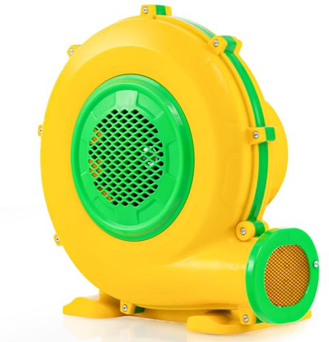 COSTWAY Air Blower, 550W/680W/950W Bouncy Castle Pump Fan, Electric Inflatable Bouncer Blowers for Inflatable Bounce House, Waterslide, Jumper Slides (950W)