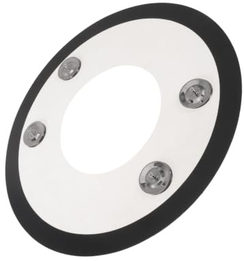 SKISUNO Drum Mute Ring för Trumljud Passform Robust Material för Övning och Inspelning Passar Band Repetition och Snaredrum