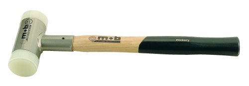 Peddinghaus 5135030035 Återkylningshammare med Hickory-handtag, vit/beige/svart, 35 mm/560 g