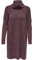 ONLY Damen Strickkleid Loose Fit Longsleeve Knit Kleid mit Langen Ärmeln ONLJANA Rollkragen Dress Pullover, Farben:Bordeaux, Größe:XS