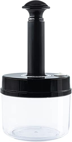 Heidenfeld Vakuumbehälter für Vakuumierer HF-VK100-0,7-2,2 Liter - Vakuumpumpe - Pumpe - Vakuum Behälter - Vakuumdosen (0.7 L Behälter)