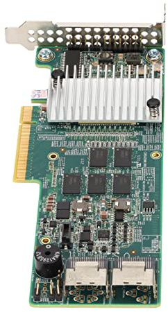 Mini SAS Connector Server Array Card, Plug And Play, Quick Transfer Server Adapter for Inspur SA5212H NF5270M3 Server, PCB Material