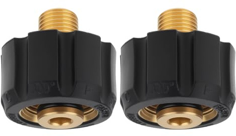 VGOL 2 Adattatori Per Idropulitrice M22 Femmina A 1/4 AG Compatibili Con Kärcher