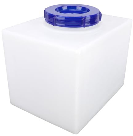 Jiawu Contenitore Sigillante per Serbatoio dell'Acqua per Uso Alimentare RV da 3 Galloni per Rimorchi, Barche, Yacht, Colore Bianco