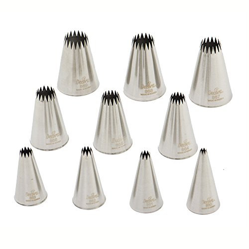 Decora 0263485 Set 10 Cornetti A Stella