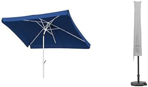 Schneider Oslo 200x300 blue + Protective sleeves for parasols up to 400 cm