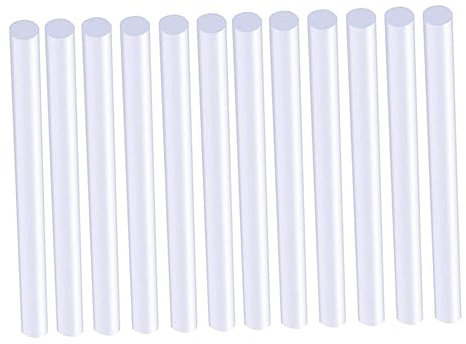 Tofficu 70stücke Transparente Heißklebepatronen Umweltfreundliche Klebesticks Vielseitig Einsetzbar Für Bastelarbeiten Reparaturen Und Dekoration