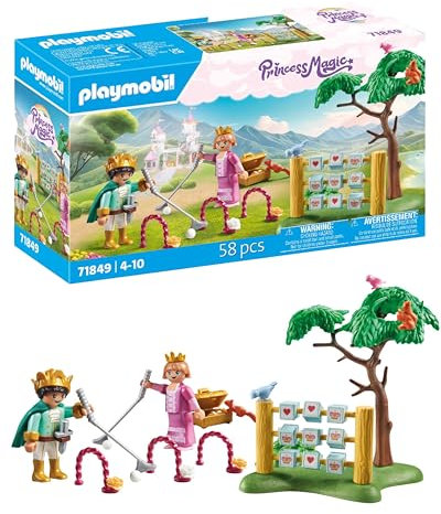PLAYMOBIL 71849 Jeux de jardin royal avec enfants