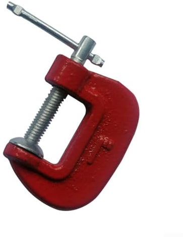 Morsetto a G resistente con ganascia di protezione morbida per la lavorazione del legno e le attività di serraggio del metallo